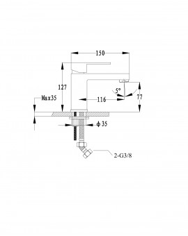 Robinet Levanta M.lavabo