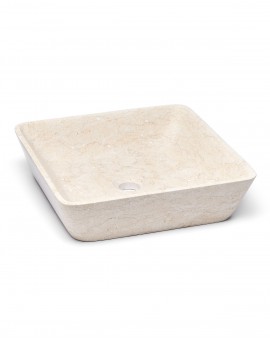 Lavabo  Piedra Cuadrado  / Beige