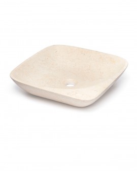 Lavabo Piedra Cuadrada LA4646 / Beige