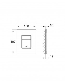 Kit Cistern Recessed