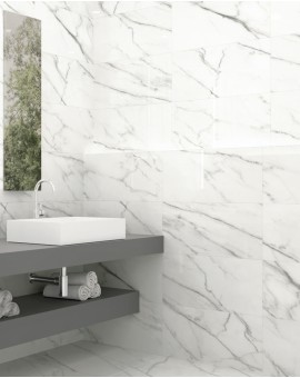 Porcelain tile look marble Varenna-Tau cerámica