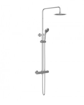 Colonne de douche thermostatique Chrome Londres-Imex