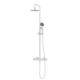 Shower column adjustable thermostat White matte London-Imex