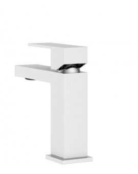 Grifo Lavabo Fiyi Blanco mate-Imex