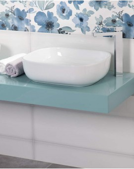 Lavabo sobre encimera porcelana fina SLM5040