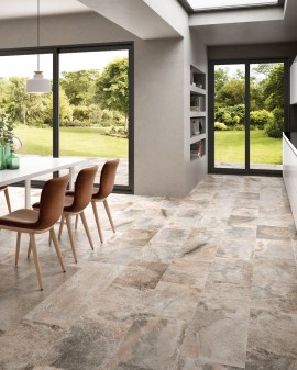 Porcelain tile look stone Exterior Ural 33x66 Codicer