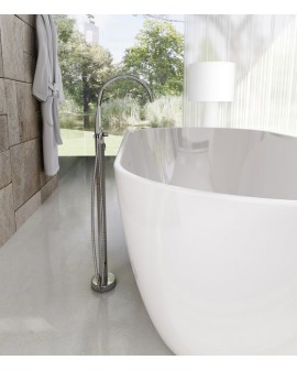 Faucet with floor-to-Tub-exempt FM080 Chrome-Ravak