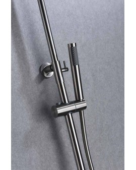 Shower column single lever mixer, Stainless steel Moscow-Imex