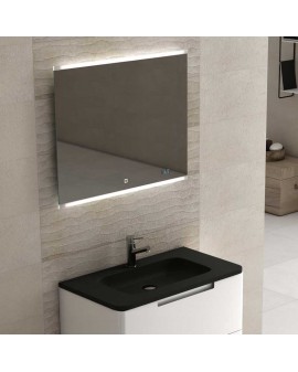 Miroir de salle de bains Lluna 60-70-80-90-100-120x80 Sdz (vertical et horizontal)