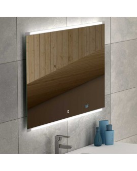 Miroir de salle de bains Lluna 60-70-80-90-100-120x80 Sdz (vertical et horizontal)