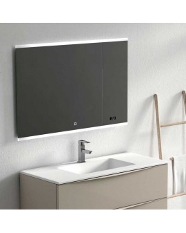 Miroir de salle de bains Lluna 60-70-80-90-100-120x80 Sdz (vertical et horizontal)