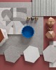 Porcelain tile effect Concrete Moments Colorker