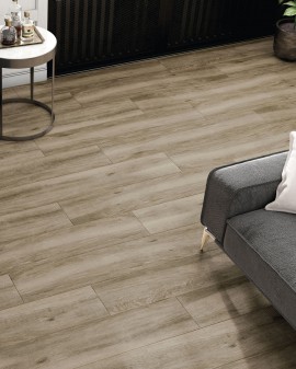 Suelo Porcelánico efecto madera antideslizante Oslo 23x120 Cifre  / Beige / Clase 2 / Beige / Clase 3