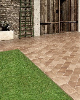 Gres Porcelanato imitacion Coto italiano Camelot 15x30 exterior Tuscania