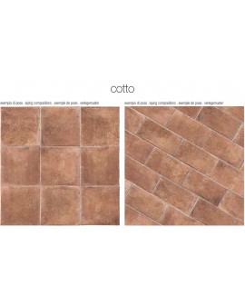 Grès cérame Coto italiano Camelot 15x30 extérieur Tuscania