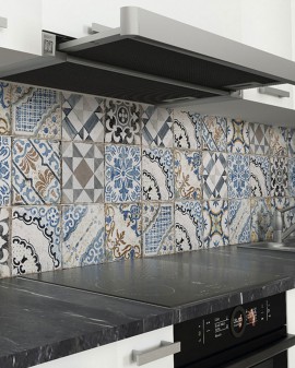 Porcelain tile imitation hydraulic manual Agadir 20x20 Tuscania