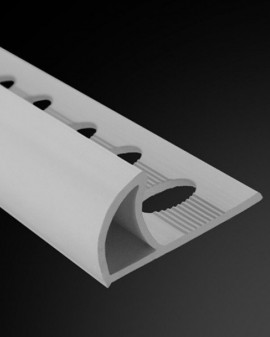 Profilé PVC fermé courbe 2.60m.l Plasdecor
