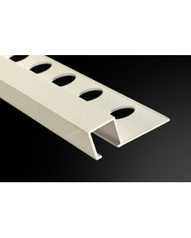 Square aluminum listelo profile 11mm grains Plasdecor