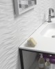 White tiles for bathrooms and kitchens Everest 30x60 Sanchis Home