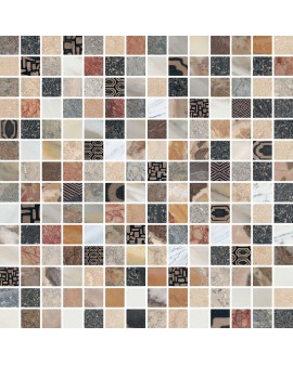 Porcelain tile imitation Byzantium mosaic 25X25 Codicer