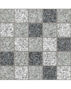 Carrelage imitation granit Calzada Granite mix gris 50X50 Codicer