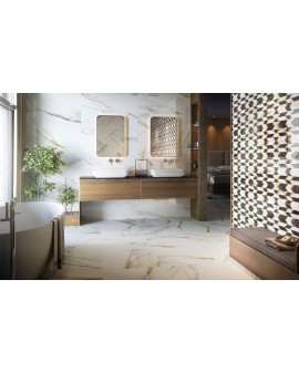 WALL TILE CALACATTA GOLD BRILLO 31,6X100 COLORKER