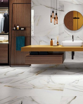 WALL TILE CALACATTA GOLD BRILLO 31,6X100 COLORKER