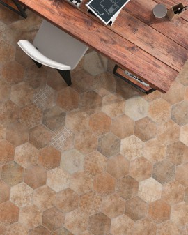 ABADIA DECOR MIX 22X25 HEXAGONAL CODICER