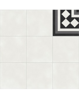 PAVIMENTO VIENNA NATURAL 60X60 APARICI / White Taco / White Border / Secession / White