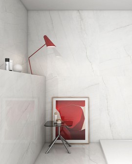 PORCELÁNICO SWING BLANCO PULIDO GEOTILES / 120x120 / 30X60