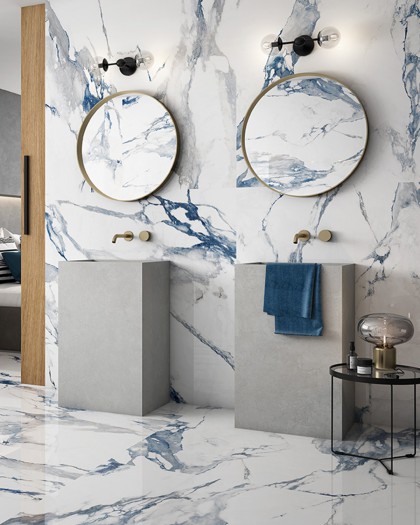 PORCELÁNICO CRASH PULIDO GEOTILES / Blue / 90X180 / 60x120 / Blue / Blue / 30X60