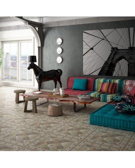 KILIM NATURAL BLACK 60X60 APARICI