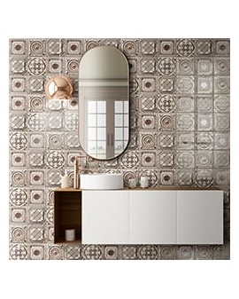 WALL TILE ANTICATTO 20X20 MAINZU / White