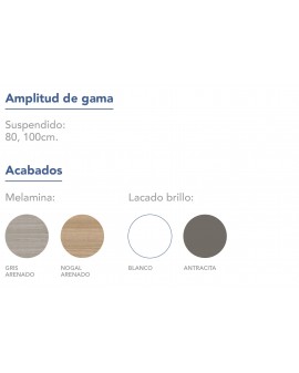 MEUBLE VIDA COMPACT SUSPENDUE F46