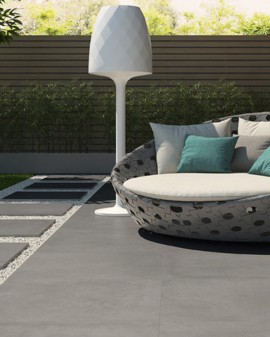 PORCELÁNICO ESPESORADO EXTERIOR WOLFIA 2CM PRISSMACER / Gris / 76X76 / Gris / 61X61 / Gris / 60.5X60.5 REC