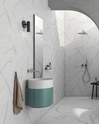 TREVI WHITE MARBLE EFFECT CLADDING 30X60 GEOTILES