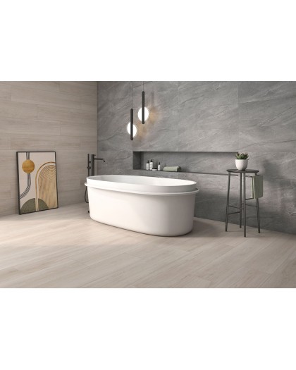 PORCELÁNICO EFECTO MADERA AOKI 23X120 GEOTILES / Almond