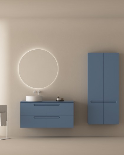 MUEBLE ECONIC PARA LAVABO SOBRE ENCIMERA ROYO