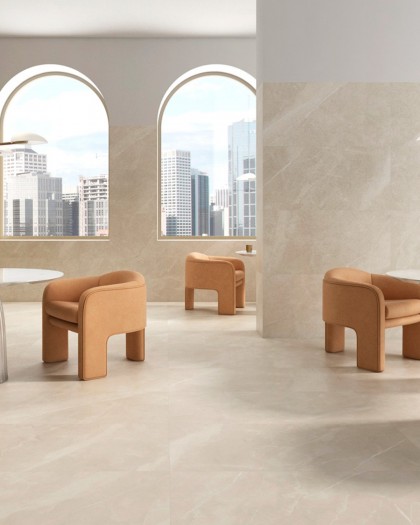 PORCELÁNICO IMITACIÓN MÁRMOL ELBERT MATE GEOTILES / 60x120 / Marfil / 60X60 / Marfil / Marfil / 60,8X60,8 NO REC
