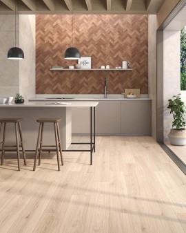 PORCELÁNICO EFECTO MADERA MONTREAL 20X120 ITT / Rovere / Grip / Rovere