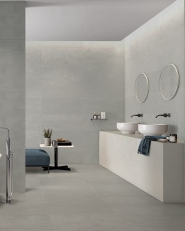 WALL TILE METAL 35X90 PLATERA / Normal / Silver