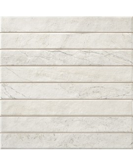 FAÏENCE EARTH 35X35 PLATERA / White / Brick / Natural / Brick