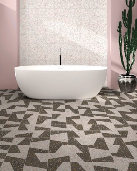 TERRAZZO WHITE 60X60 NATURAL APARICI