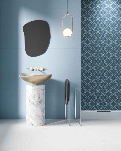 WALL TILE SPRING WALL 45X120 APARICI / Blue / Ornament Boards