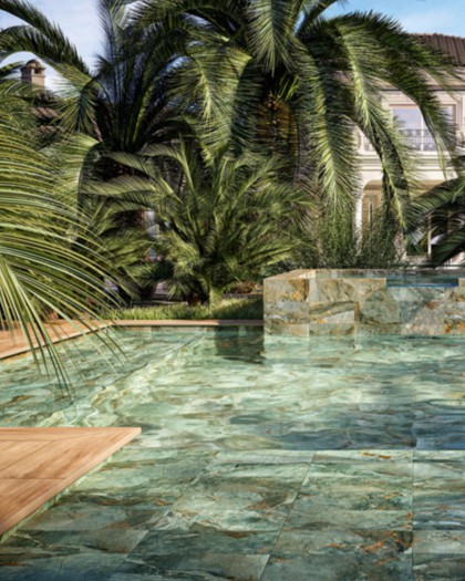 Carrelage Piscine Aspect Bali Pietra di Bali 30,4x61 rec Tuscania