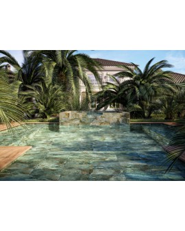 Carrelage Piscine Aspect Bali Pietra di Bali 30,4x61 rec Tuscania