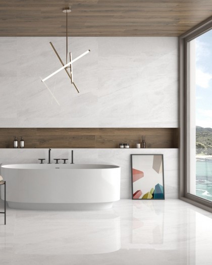 BALNI BLANCO PULIDO EFECTO MARMOL GEOTILES