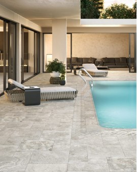 STONE LOOK PORCELAIN TILE GEOLOGY 50X100 20MM OUTDOOR CENTURY / Mineral / No Rectificado / Mineral / Rectificado