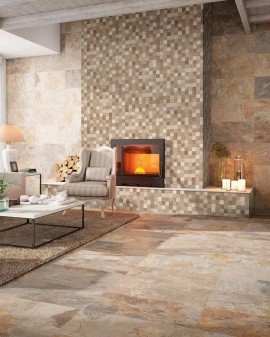 PORCELAIN TILE ARDESIA DECO. 32X62,5 GAYAFORES