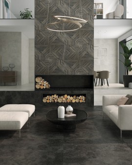  MILLSTONE BLACK DECO 60X120 PLATERA